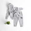 Distressed CW logo Sweatsuit - Gray