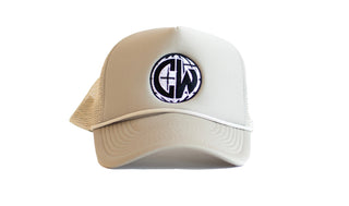 Signature Cub World Adult Trucker- Beige