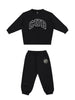 Premium “CUB” Crewneck Sweatshirt/Pants -Black